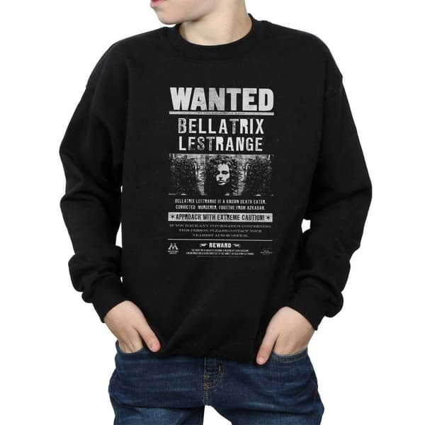 Harry Potter Pojkar Bellatrix Lestrange Wanted Sweatshirt