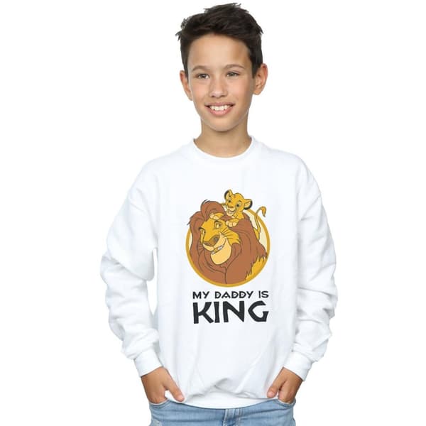 Disney Pojkar Lejonkungen Min pappa är kung Sweatshirt