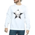 Miniatyrbillede 3 af 5: Looney Tunes Mens Tweety Pie Mono Star Sweatshirt