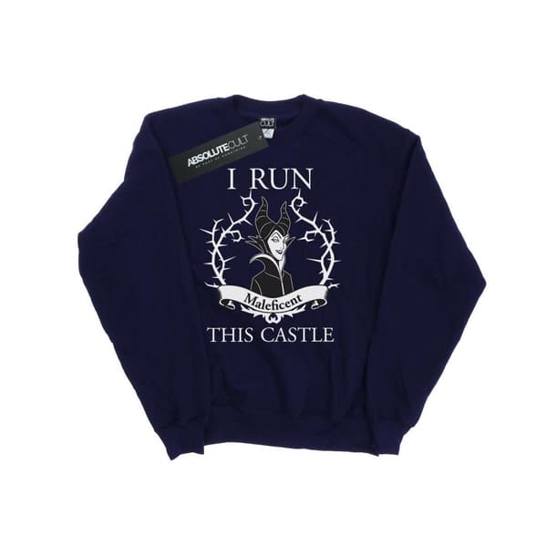Disney Dam/kvinnor Maleficent I Run This Castle Sweatshirt