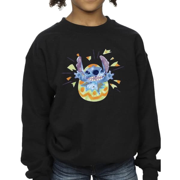 Disney Girls Lilo & Stitch Cracking Egg Sweatshirt