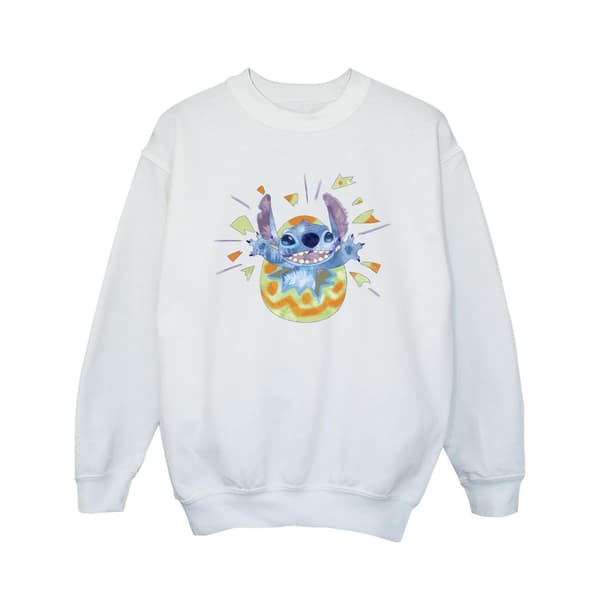 Disney Girls Lilo & Stitch Cracking Egg Sweatshirt