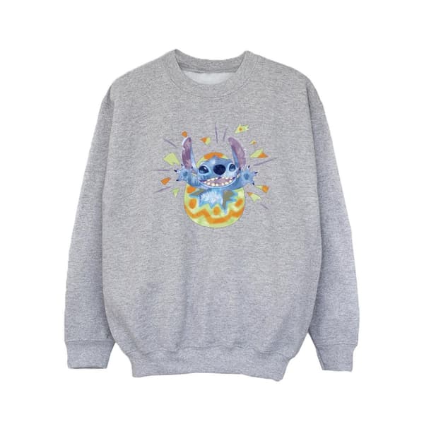 Disney Girls Lilo & Stitch Cracking Egg Sweatshirt