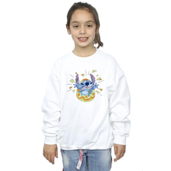 Disney Girls Lilo & Stitch Cracking Egg Sweatshirt