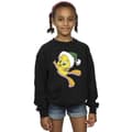 Miniatyrbild 2 av 3: Looney Tunes Sweatshirt med Tweety-julhatt för flickor