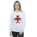 Miniatyrbild 2 av 3: Looney Tunes Dam/Tjej Sylvester England Face Sweatshirt
