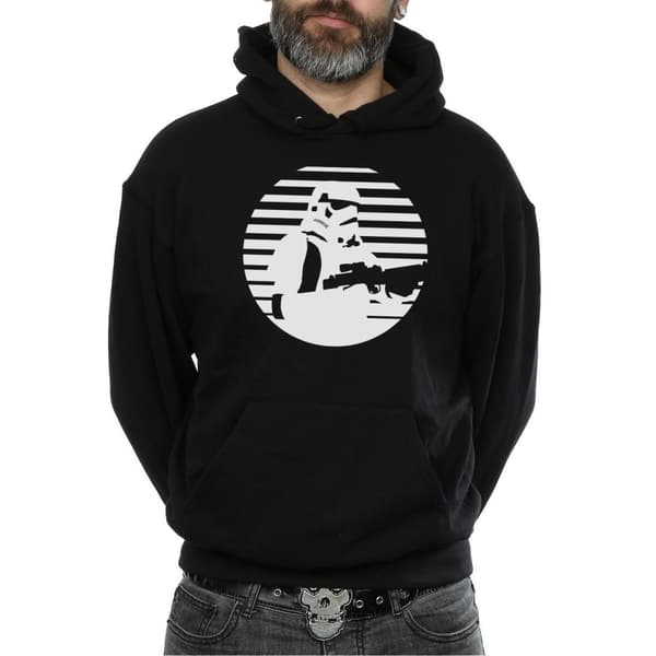 Star Wars Mens Stormtrooper Stripes Hoodie