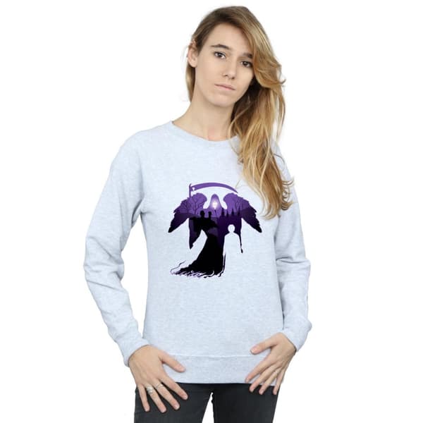 Harry Potter Womens/Ladies Graveyard Silhouette Sweatshirt