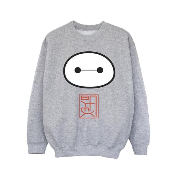 Disney Girls Big Hero 6 Baymax Icon Sweatshirt