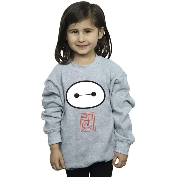 Disney Girls Big Hero 6 Baymax Icon Sweatshirt