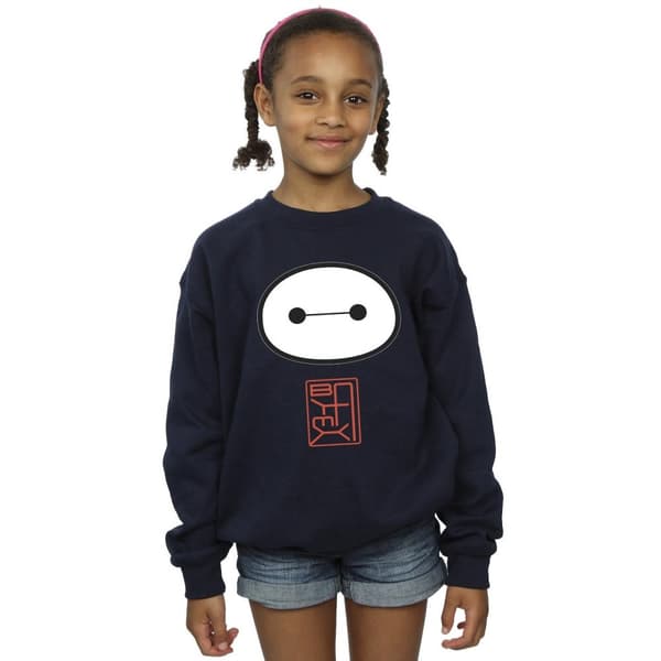 Disney Girls Big Hero 6 Baymax Icon Sweatshirt