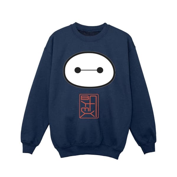 Disney Girls Big Hero 6 Baymax Icon Sweatshirt