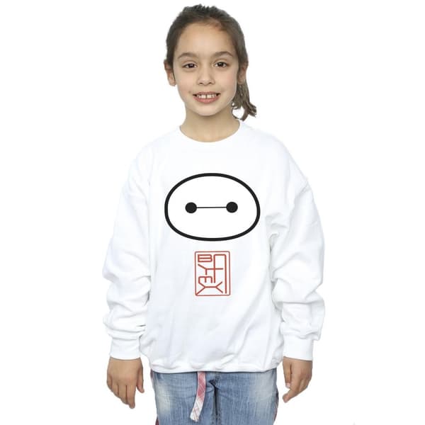 Disney Girls Big Hero 6 Baymax Icon Sweatshirt