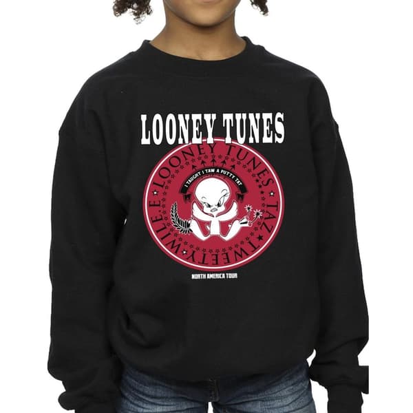 Looney Tunes Tweety Rock Disk-tröja för flickor