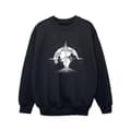 Miniatyrbillede 1 af 3: Star Wars Girls Obi-Wan Kenobi Saber Silhouette Fight Sweatshirt