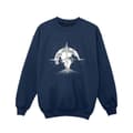 Miniatyrbillede 1 af 3: Star Wars Girls Obi-Wan Kenobi Saber Silhouette Fight Sweatshirt