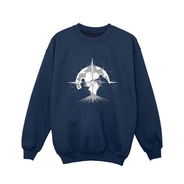 Star Wars Girls Obi-Wan Kenobi Saber Silhouette Fight Sweatshirt