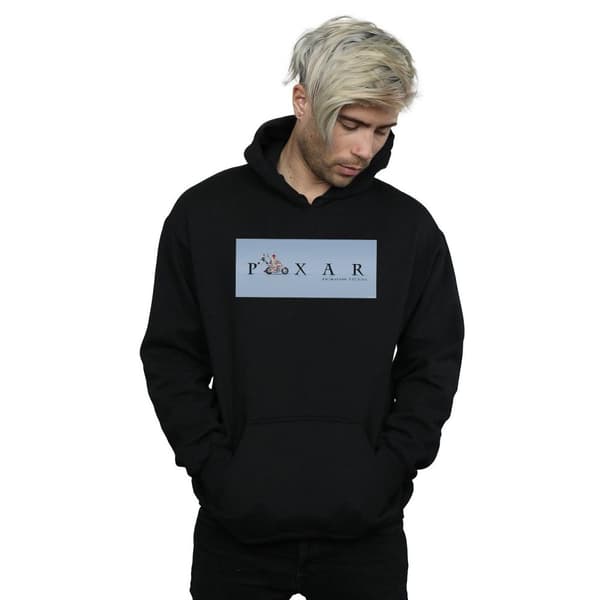 Disney Mens Toy Story 4 Duke Caboom Pixar Studios Logo Hoodie