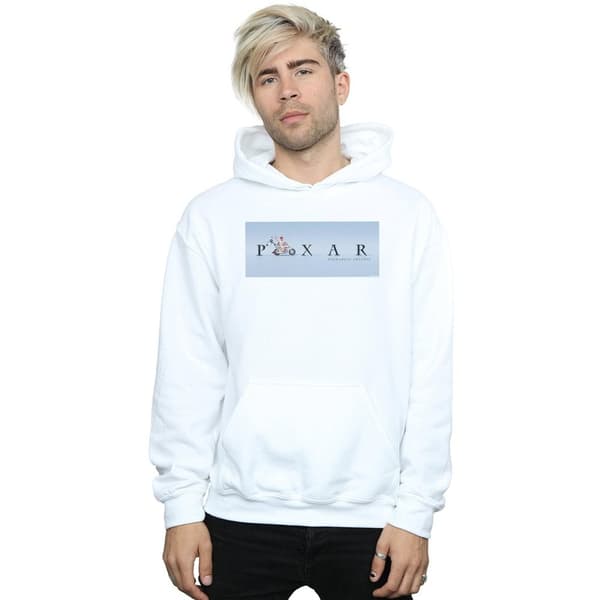 Disney Mens Toy Story 4 Duke Caboom Pixar Studios Logo Hoodie