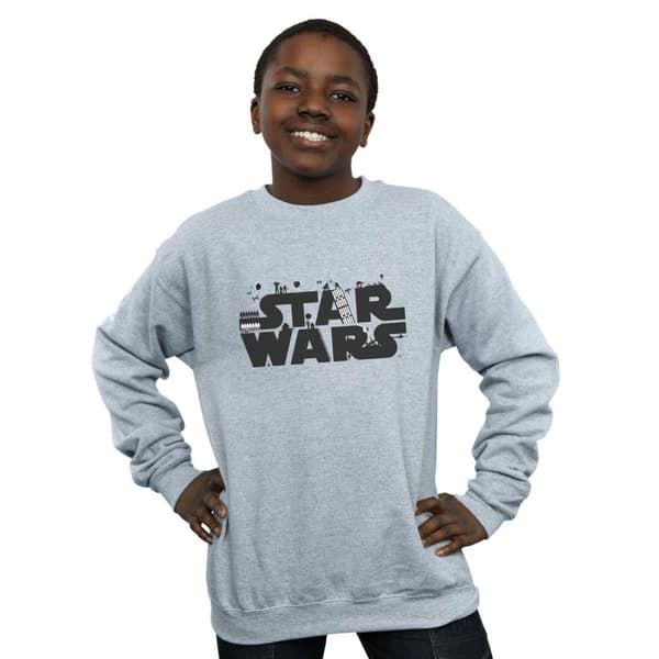 Star Wars Boys Minimalist Logo Sweatshirt