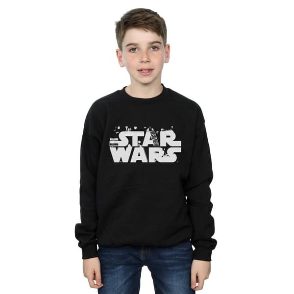 Star Wars Boys Minimalist Logo Sweatshirt