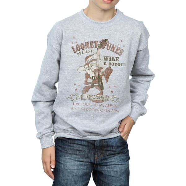 Looney Tunes Wile E Coyote Guitar-tröja för pojkar