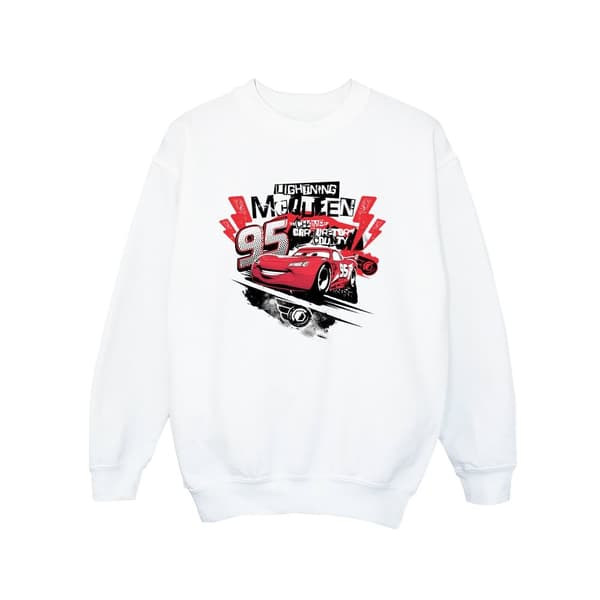 Disney Pojkar Cars Lightning McQueen Collage Sweatshirt