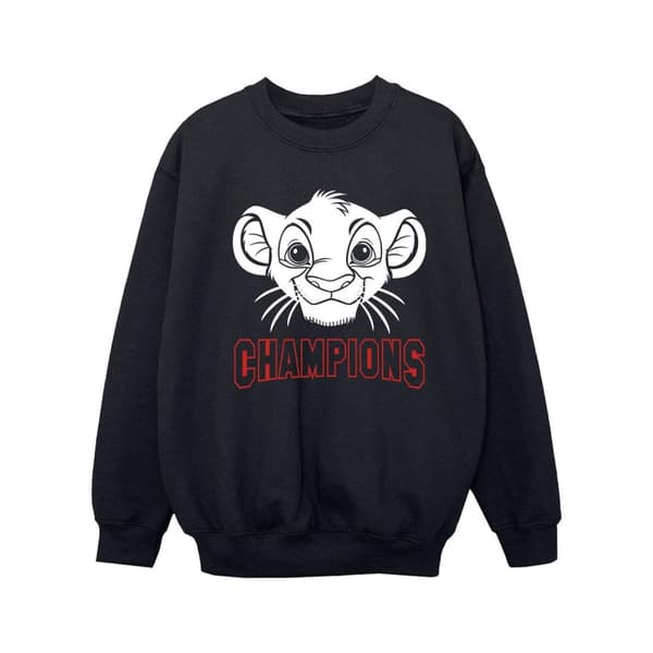 Disney Girls The Lion King Simba Face Champion Sweatshirt