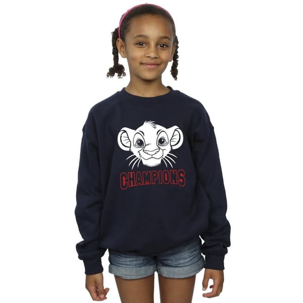 Disney Girls The Lion King Simba Face Champion Sweatshirt