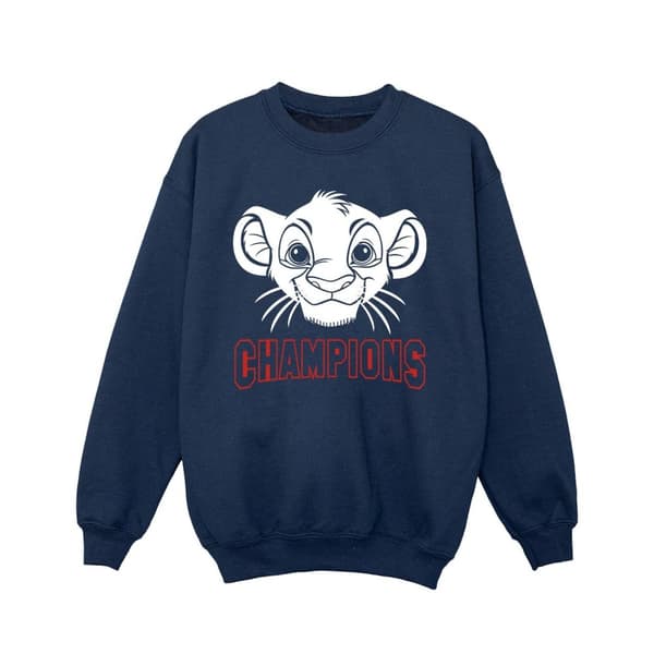 Disney Girls The Lion King Simba Face Champion Sweatshirt