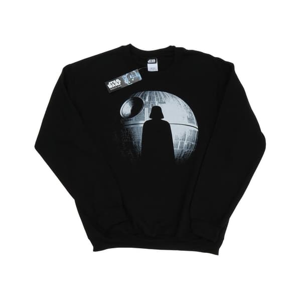 Star Wars Mens Rogue One Dödsstjärnan Vader Silhouette Sweatshirt Black XL