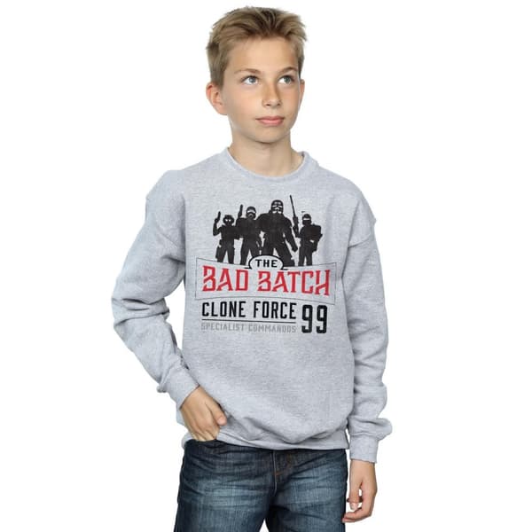 Star Wars Boys The Bad Batch Clone Force 99 Sweatshirt