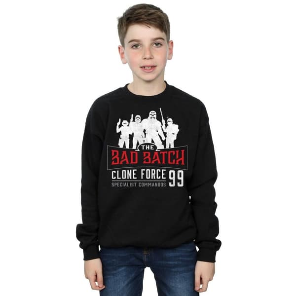 Star Wars Boys The Bad Batch Clone Force 99 Sweatshirt