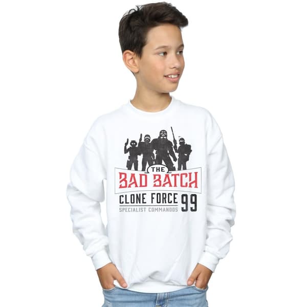 Star Wars Boys The Bad Batch Clone Force 99 Sweatshirt