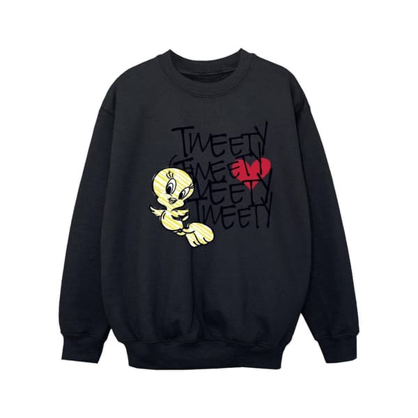 Looney Tunes Tweety Love Heart-tröja för flickor