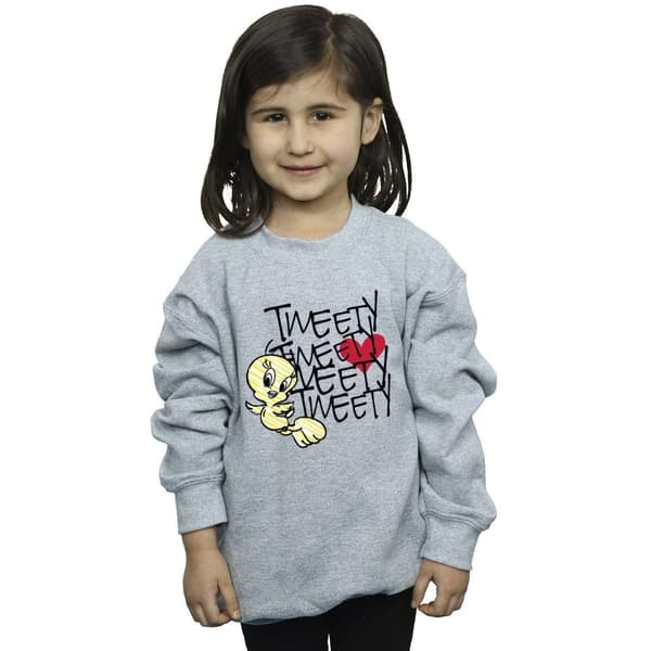 Looney Tunes Tweety Love Heart-tröja för flickor