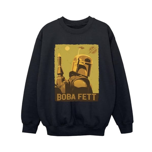 Star Wars Boys The Book Of Boba Fett Planetary Stare Sweatshirt