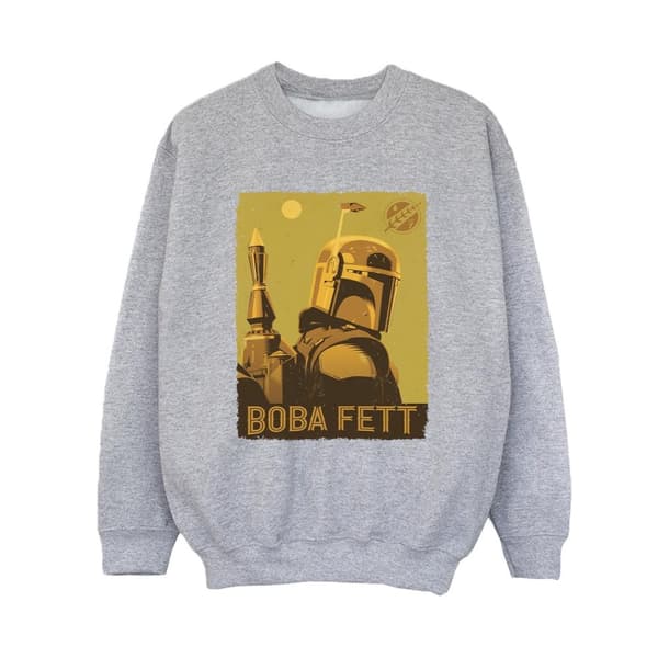 Star Wars Boys The Book Of Boba Fett Planetary Stare Sweatshirt