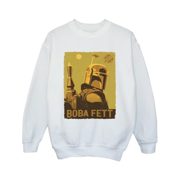 Star Wars Boys The Book Of Boba Fett Planetary Stare Sweatshirt