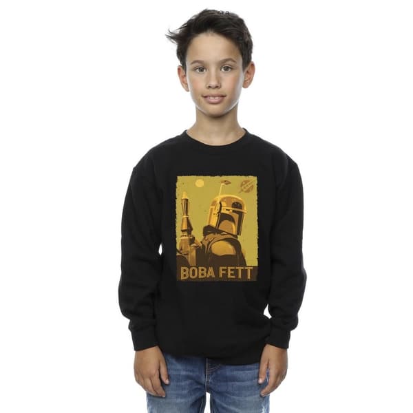 Star Wars Boys The Book Of Boba Fett Planetary Stare Sweatshirt