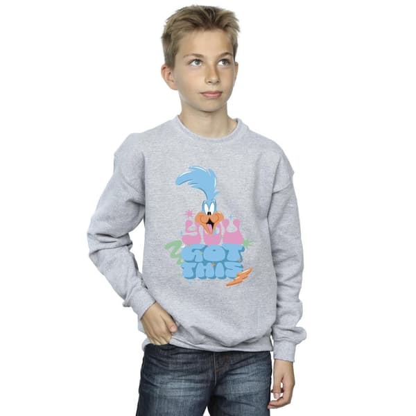 Looney Tunes Pojkar Roadrunner You Got This Sweatshirt