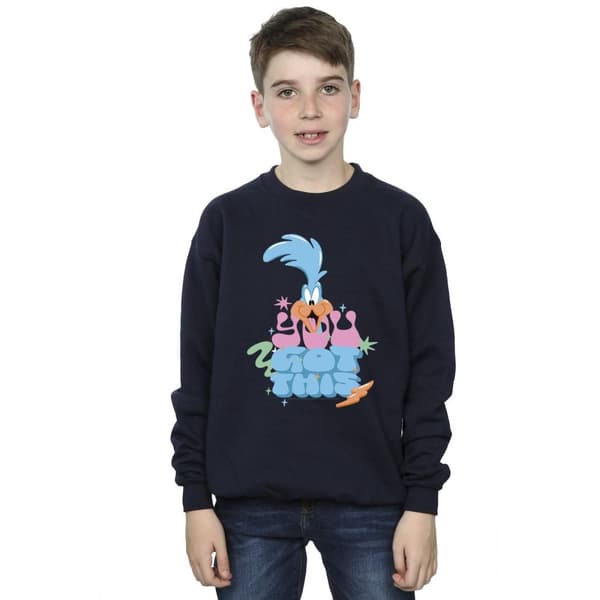 Looney Tunes Pojkar Roadrunner You Got This Sweatshirt