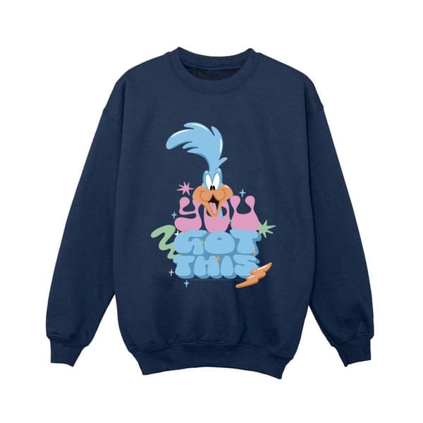 Looney Tunes Pojkar Roadrunner You Got This Sweatshirt