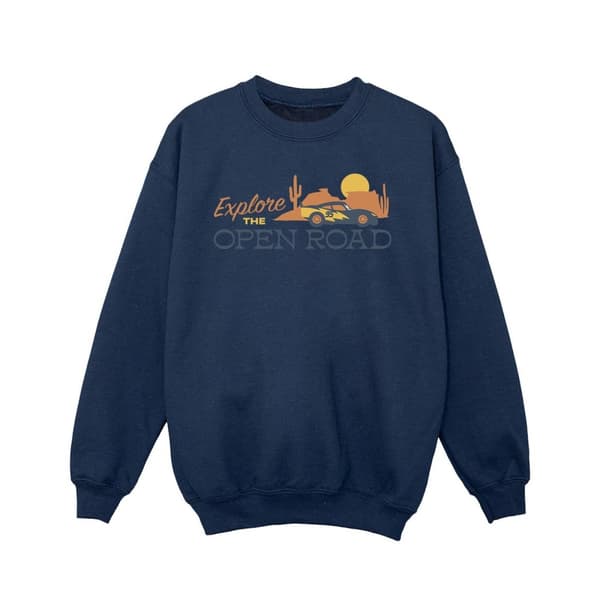 Disney Girls Cars Explore The Open Road Sweatshirt
