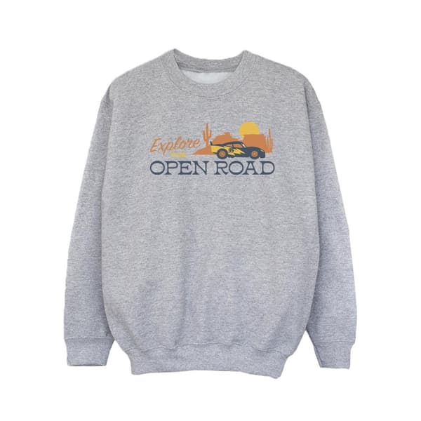 Disney Girls Cars Explore The Open Road Sweatshirt