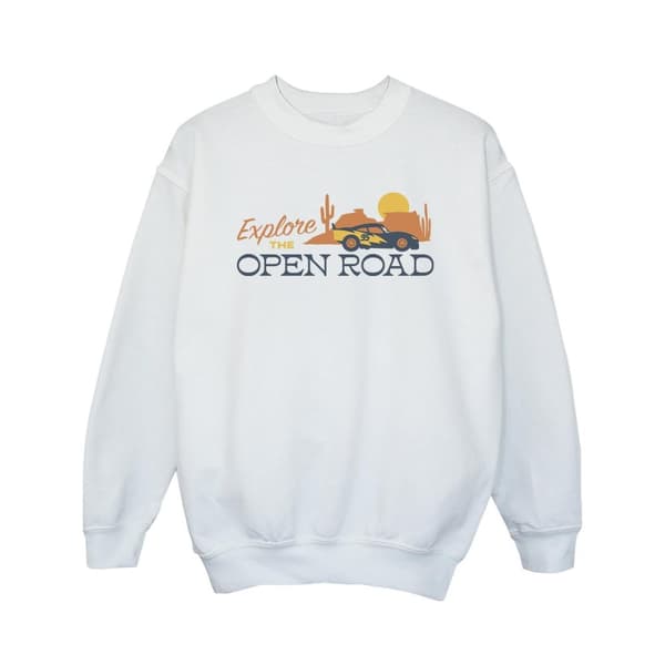 Disney Girls Cars Explore The Open Road Sweatshirt