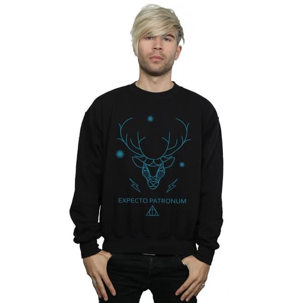 Harry Potter Mens Expecto Patronum Sweatshirt