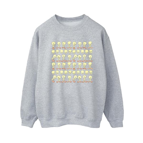 Looney Tunes Womens/Ladies Tweety Repeat Sweatshirt