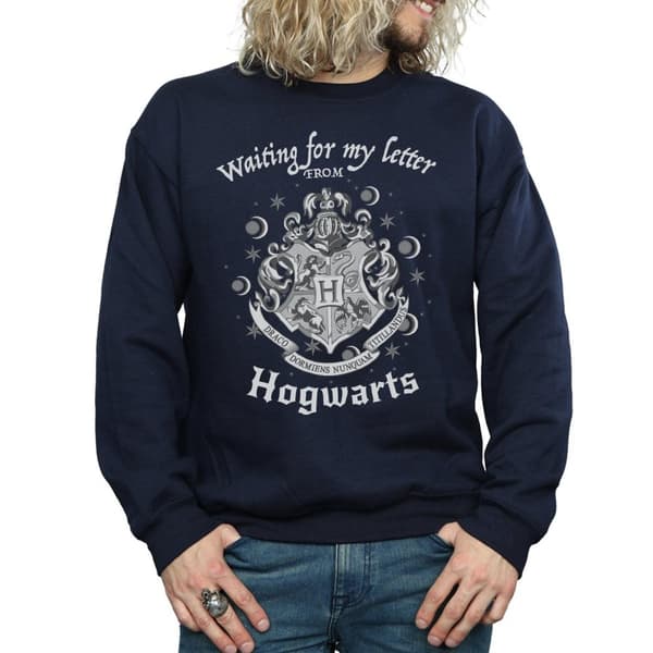 Harry Potter Mens Hogwarts Waiting For My Letter Sweatshirt
