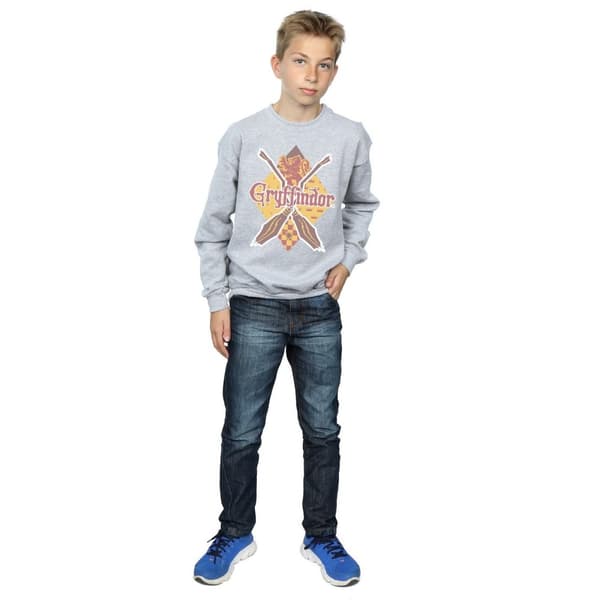 Harry Potter Boys Gryffindor Lozenge Sweatshirt